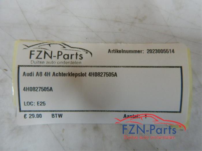 Slotmechaniek Achterklep Audi A8 (22738384)