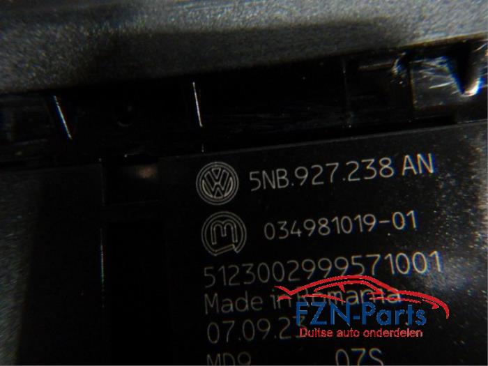 VW Tiguan 5NA Hybride Schakelaar Middeconsole