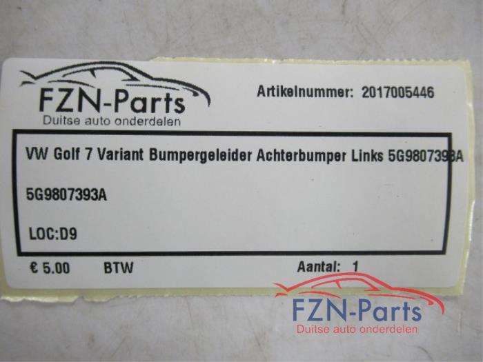 Bumpersteun links-achter Volkswagen Golf (22740724)