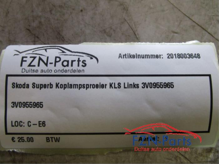 Ruitensproeier voor Skoda Superb (22743357)