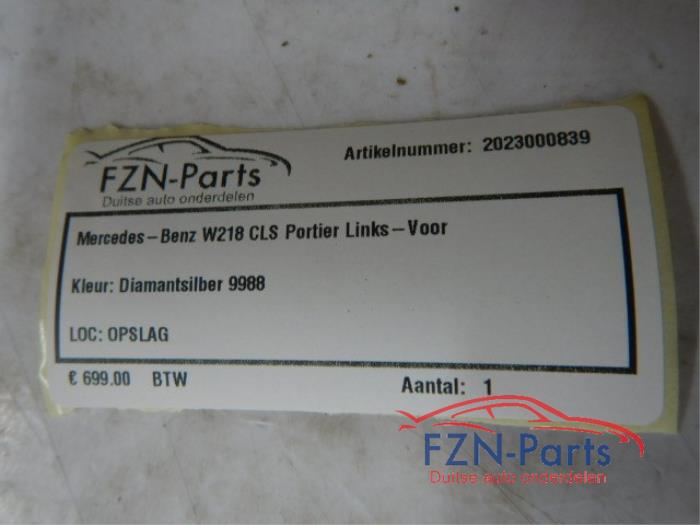 Portier 4Deurs links-voor Mercedes CLS-Klasse (22723277)