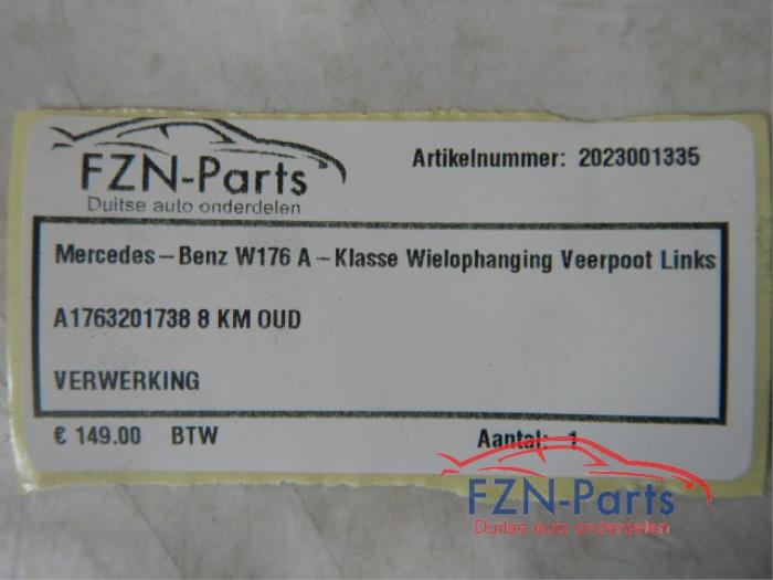Mercedes-Benz W176 A-Klasse Wielophanging Veerpoot Links