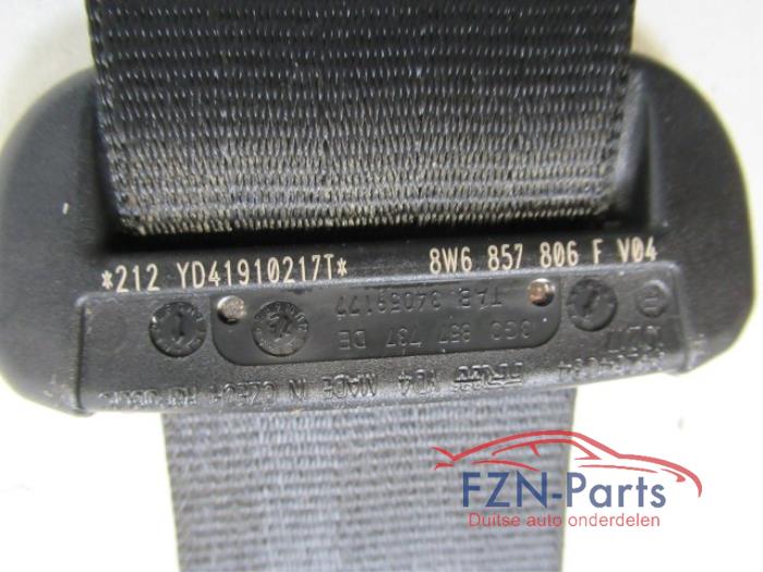 Audi A5 8W6 Coupe Gordelset L+R Achterbank Achterzijde