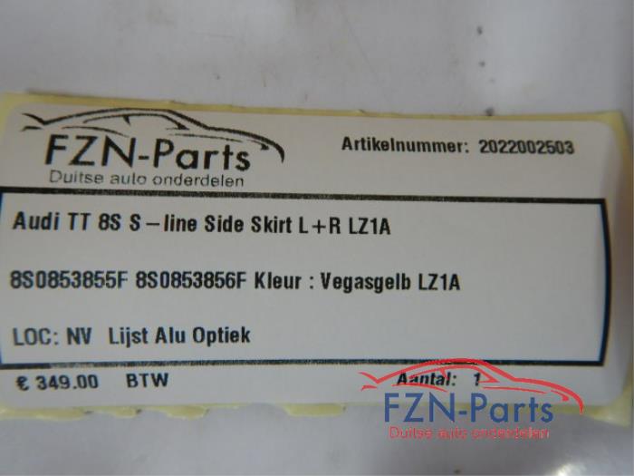 Zijskirt rechts Audi TT (22743097)