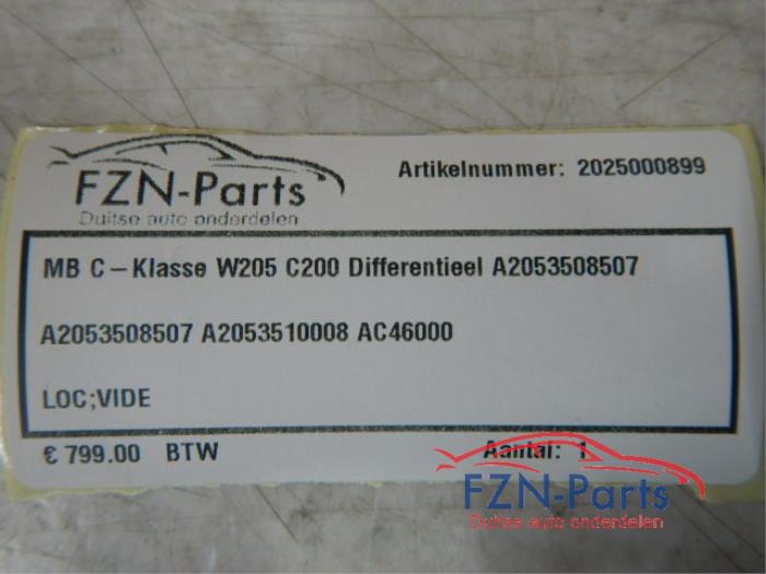 Mercedes-Benz C-Klasse W205 C200 Differentieel