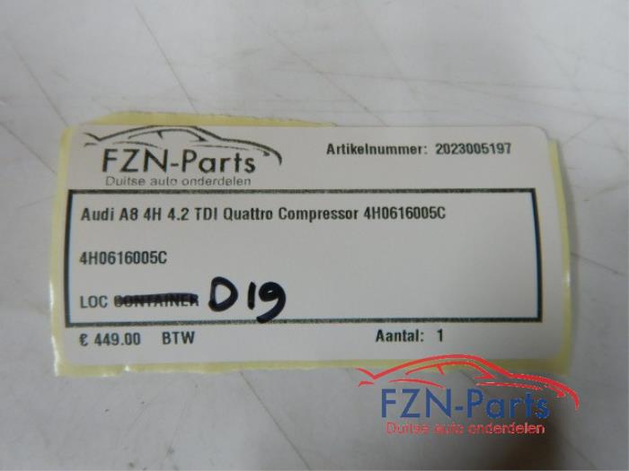 Compressor Audi A8 (22744840)
