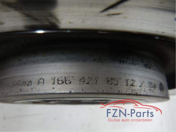 Mercedes-benz W166 ML63 GL63 AMG Remschijf set voorzijde