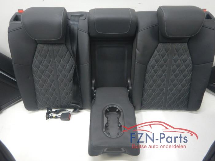 Audi A3 S3 8Y Interieur Leder Leer Compleet Voorstoelen VerstelbaarVoorstoelen VerwarmbaarWitte StikselsVerlichte Deurpanelen RHDInterieur, Voorstoelen, Achterbank, Deurpanelen, A3 S3 8Y