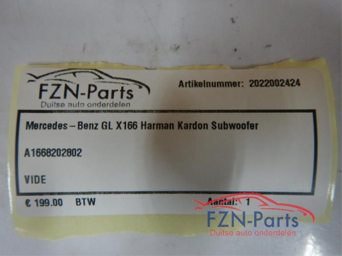 Subwoofer Mercedes GLE (22745698)