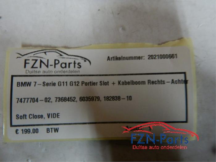 Kabelboom BMW 7-Serie (22739633)