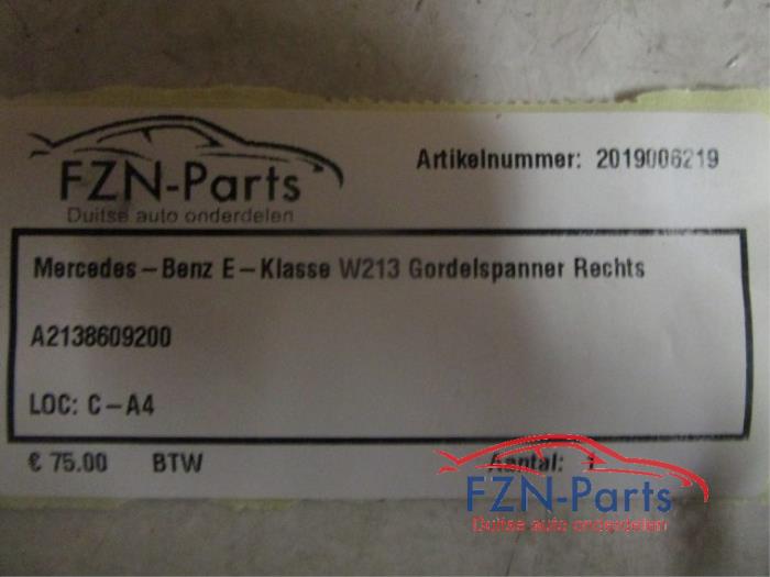 Veiligheidsgordel links-voor Mercedes E-Klasse (22728433)