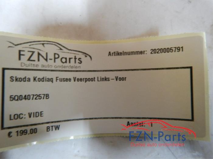 Fusee links-voor Skoda Kodiaq (22729856)