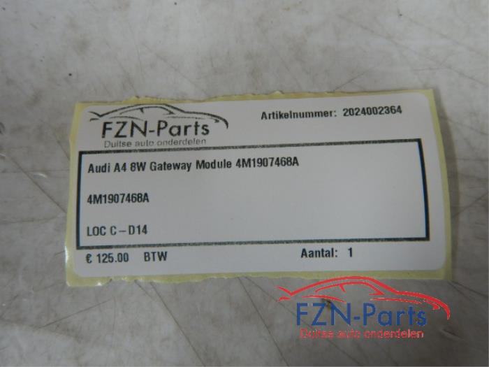 Gateway module Audi A4 (22734222)