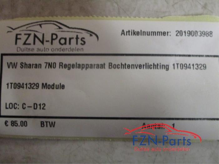 VW Sharan 7N0 Regelapparaat Bochtverlichting