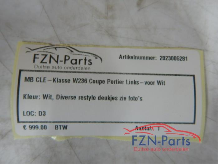 Portier 2Deurs links Mercedes CLE-Klasse (22723430)