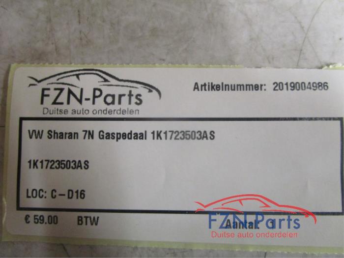 Gaspedaal Volkswagen Sharan (22734106)