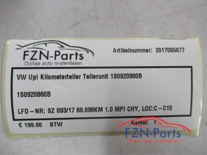 Kilometerteller KM Volkswagen Diversen (22735233)