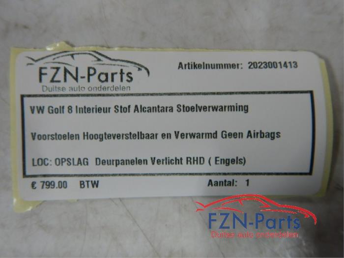 Bekleding Set (compleet) Volkswagen Golf (22738493)