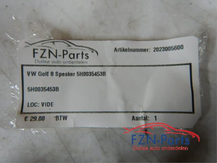 VW Golf 8 Speaker