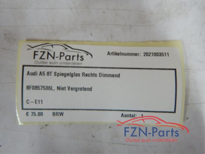 Spiegelglas rechts Audi A5 (22726284)