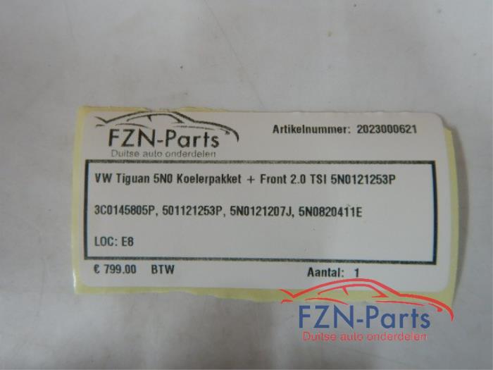 VW Tiguan 5N0 Koelerpakket 2.0TSI