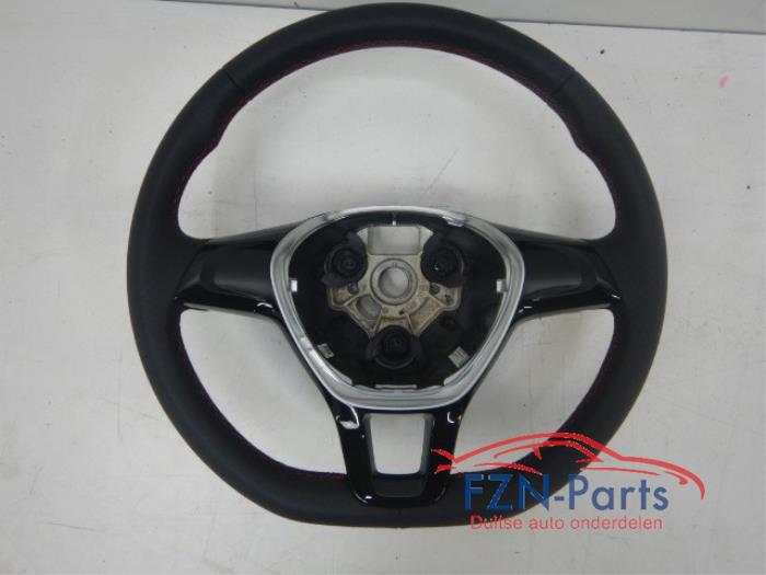 VW Polo 6C Stuur Leer Leder Geperforeerd