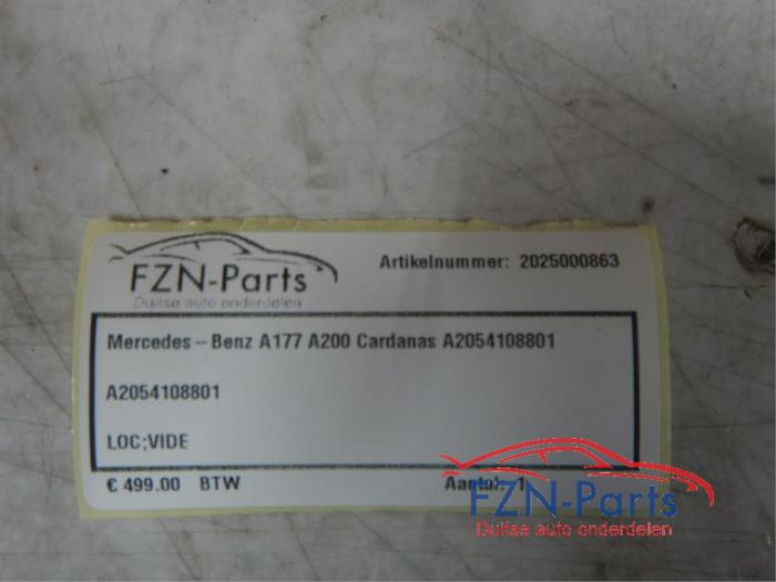 Tussenas Mercedes A-Klasse (22744509)