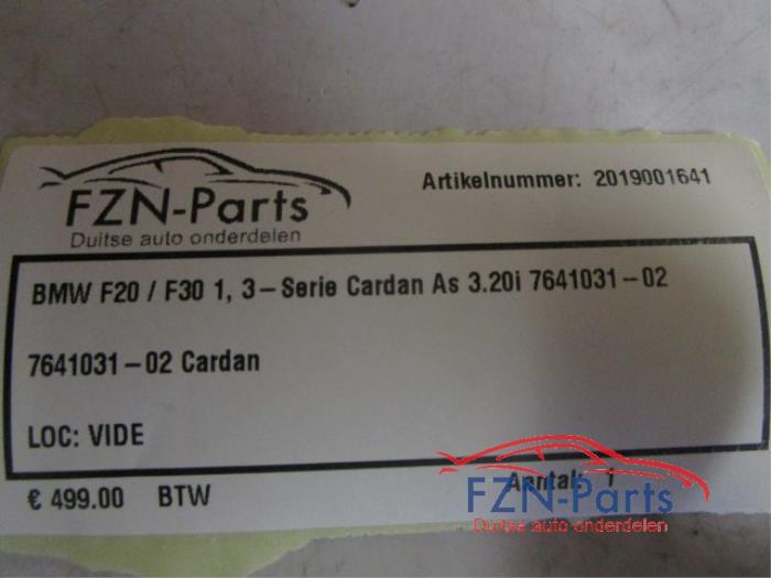 Tussenas BMW 3-Serie (22743278)