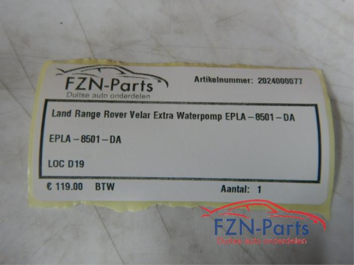 Extra waterpomp Landrover Velar (22729278)