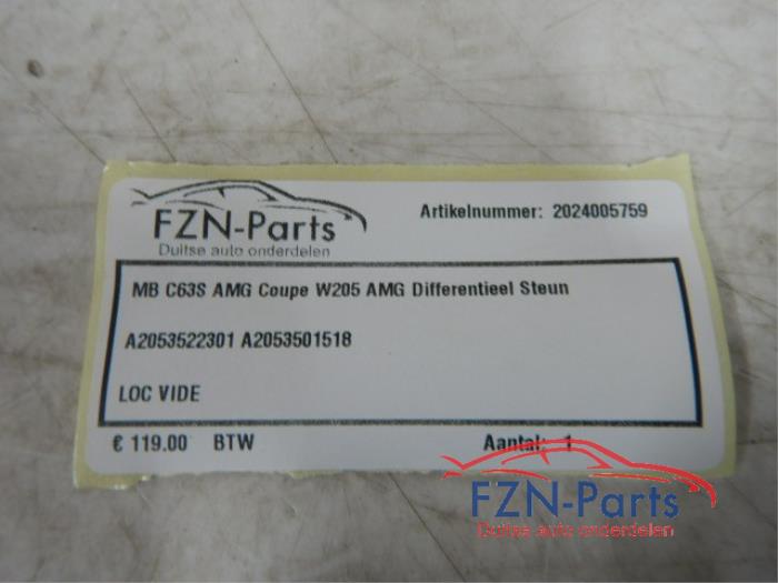 Mercedes-Benz C63S AMG Coupe W205 Differentieel steun