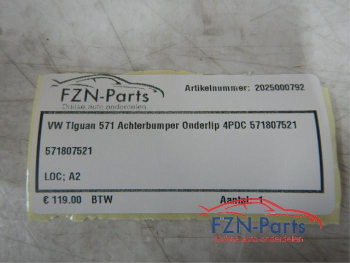 Diffuser achterbumper Volkswagen Tiguan (22741849)