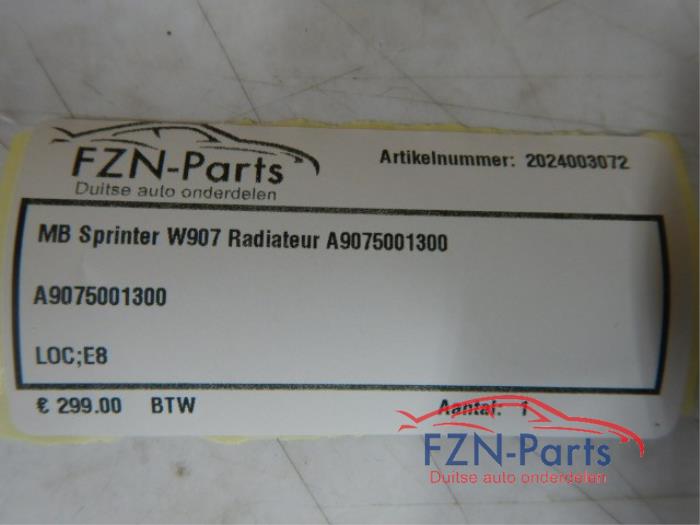 Radiateur Mercedes Sprinter (22741308)