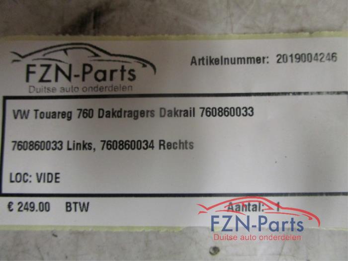 Dakrail links Volkswagen Touareg (22733646)