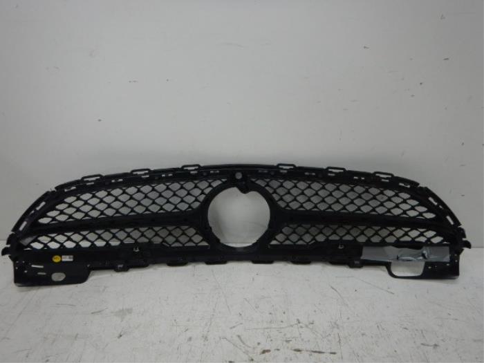 Mercedes-Benz C-Klasse W206 Diamond Grille PDC Hoogglans Zwart Chrome
