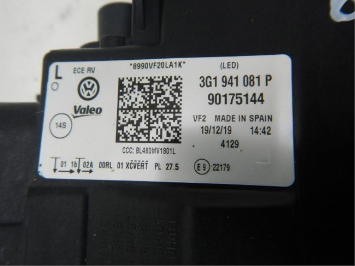 VW Passat B8 Facelift Matrix IQ-Light Koplamp Links L