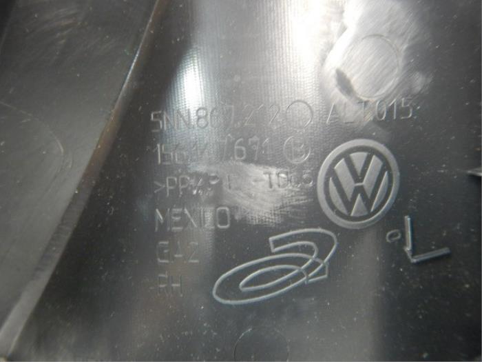 VW Tiguan 5NN Allspace Deurpanelen Set Leer L/R Achter