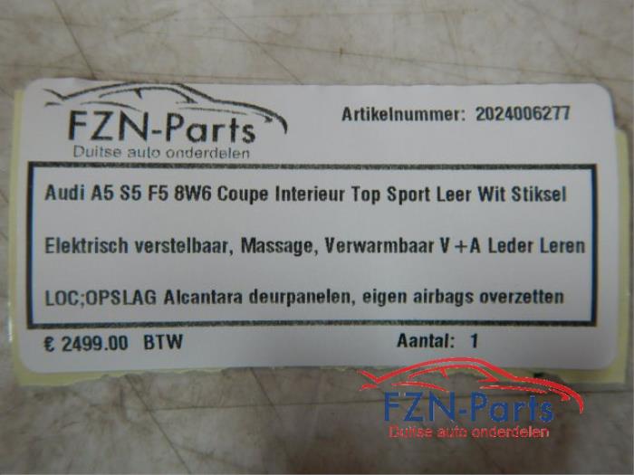 Bekleding Set (compleet) Audi A5 (22741571)