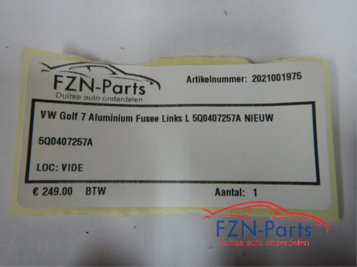 VW Golf 7 Aluminium Fusee Links L