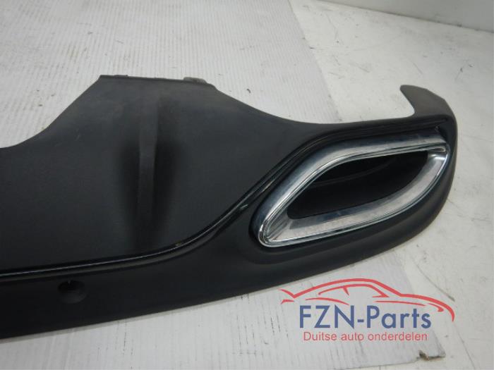 Mercedes-Benz W205 C-Klasse Diffuser AMG-Line Chrome Hoogglans Zwart