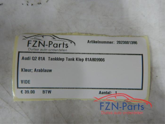 Tank Klep Audi Q2 (22728206)