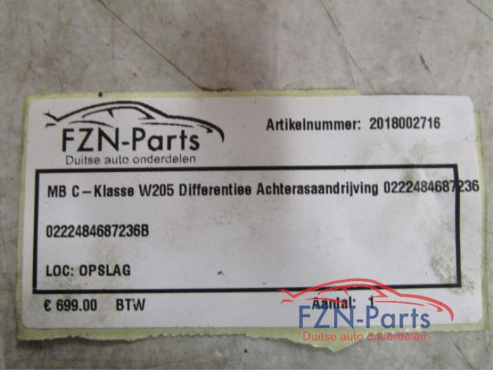 Tussenas Mercedes C-Klasse (22744794)