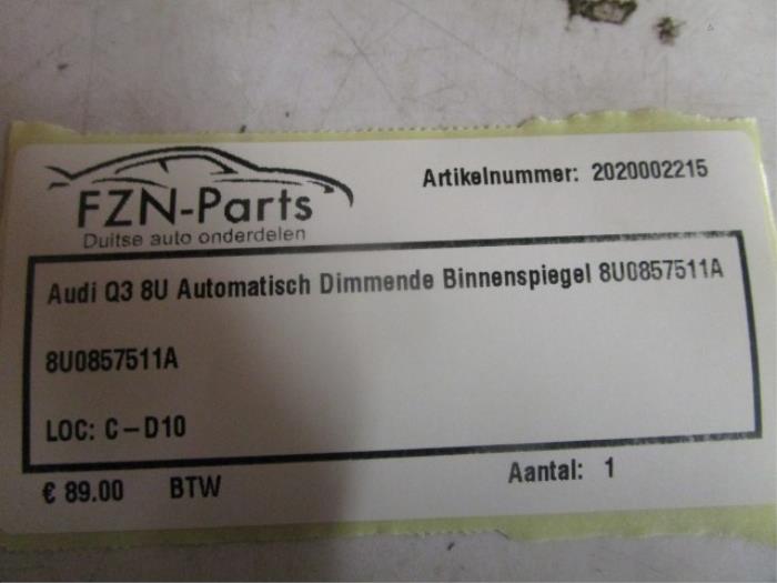Binnenspiegel Audi Q3 (22726541)