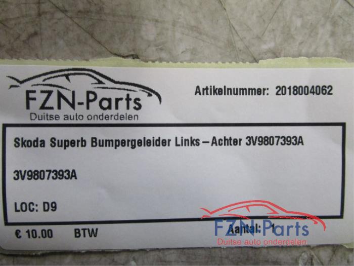 Bumpersteun links-achter Skoda Superb (22741033)