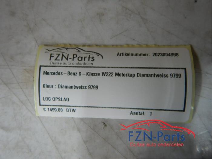 Motorkap Mercedes S-Klasse (22723500)