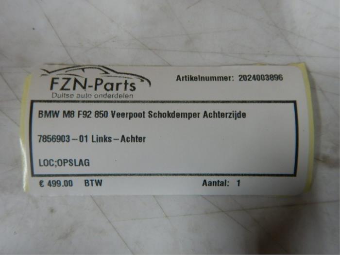 BMW M8 F92 850 Veerpoot Schokdemper Links-Achter