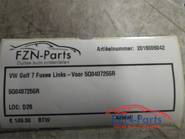VW Golf 7 Fusee Links-voor