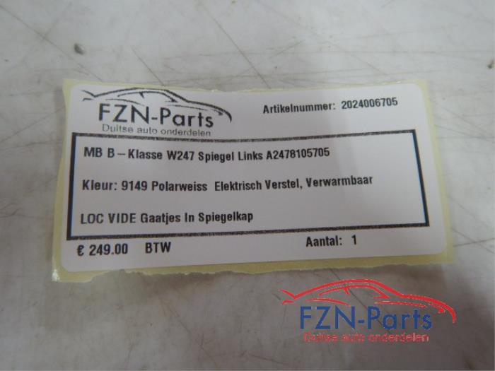 Mercedes-Benz B-Klasse W247 Spiegel Links