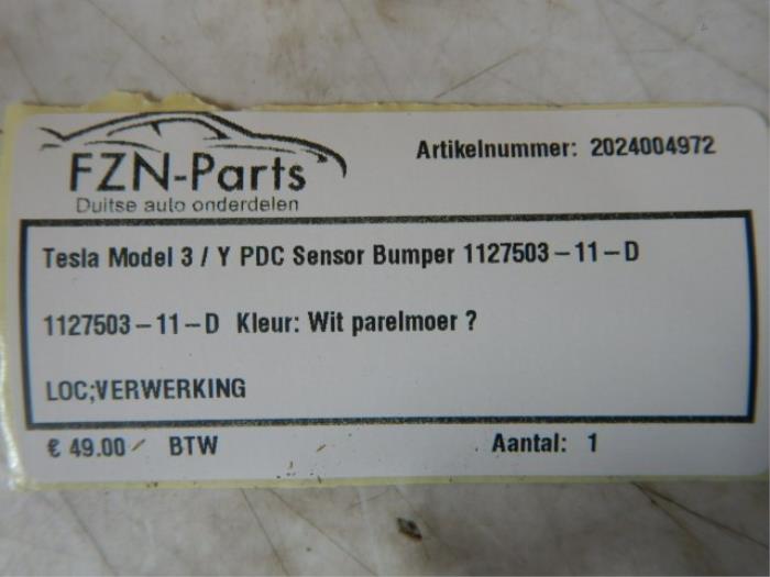 Tesla Model 3 / Y PDC Sensor Bumper