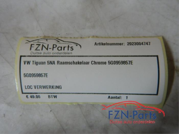Elektrisch Raam Schakelaar Volkswagen Tiguan (22729119)