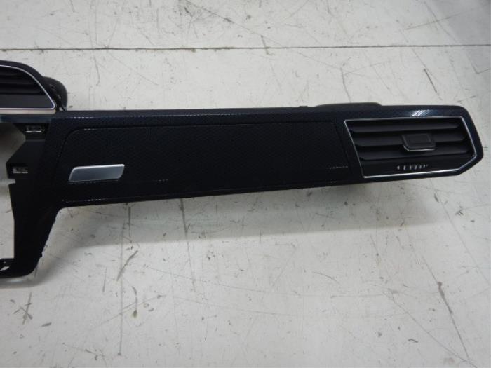 VW Touran 5TA Dashboard Inlegset Hoogglans Zwart